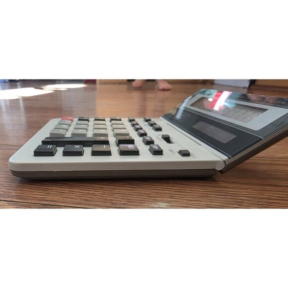 Radio Shack 12 Digit Calculator EC-2018 Solar & Battery Tilt Display Works VTG - Picture 5 of 7